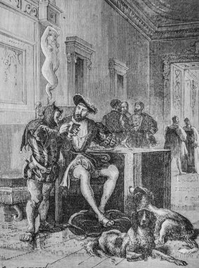 Francois ve deli adamı 1434-1493, Fransa Popüler Tarihi Henri Martin, editör Furne 1860