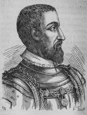 François de Guise, Henri Martin 'in Fransa' nın popüler tarihi, editör Furne 1860