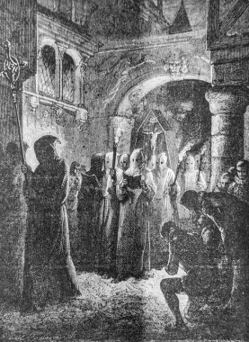 Henri III 'ün 1434-1493 arası tövbekar alayı var. Henri Martin' in popüler tarihi. Editör Furne 1860.