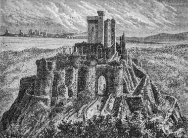 Chateau d 'Arques 1500-1600, Fransa Halk Tarihi Henri Martin, FURNE EDITOR 1860