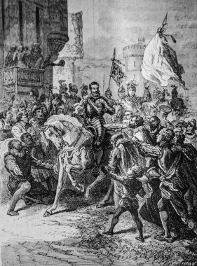 IV. Henri Antresi Paris 1500-1600, Fransa Popüler Tarihi Henri Martin, Editör Furne 1860