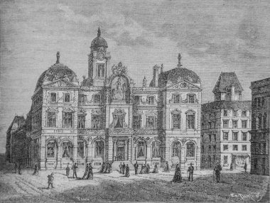 Hotel Ville de Lyon 1500-1600, Fransa Popüler Tarihi Henri Martin, Editör Furne 1860