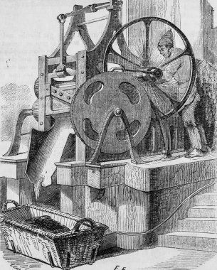 Ulusal Tütün Üretimi, Paris Masası Edmond Texier, Yayıncı Paulin ve Chavalier 1853