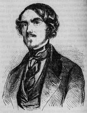 Eugene Delacroix, Paris masası Edmond Texier, Yayıncı Paulin ve Le Chavalier 1853