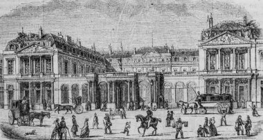 Palais Royale, Edmond Texier 'in Paris tablosu, Yayıncı Paulin ve Le Chavalier 1853