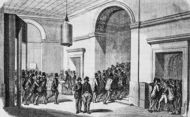 Palais de la Bourse, Paris 'ten Edmond Texier, Yayımcı Paulin ve Le Chavalier 1853