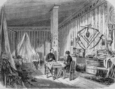 Bir Eleves Odası, Paris 'ten Edmond Texier, Yayıncı Paulin ve Chavalier 1853