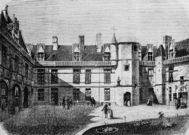 Hotel de Cluny, Paris 'ten Edmond Texier, Publisher Paulin ve Le Chavalier 1853