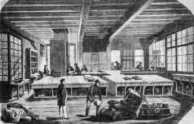 Le Mont de Piete, Edmond Texier 'in Paris masası, Yayımcı Paulin ve Le Chavalier 1853