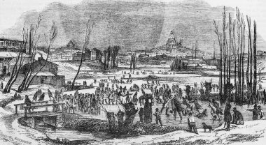La Glaciere l 'Arcienne, Paris' ten Edmond Texier, Yayımcı Paulin ve Le Chavalier 1853