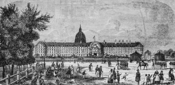 Hotel des Invalides, Paris 'ten Edmond Texier, Publisher Paulin ve Le Chavalier 1853