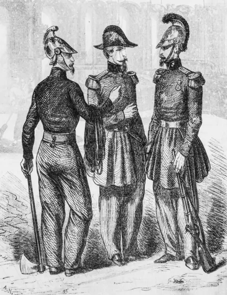İtfaiyeciler, Edmond Texier 'in Paris masası, Yayıncı Paulin ve Le Chavalier 1853