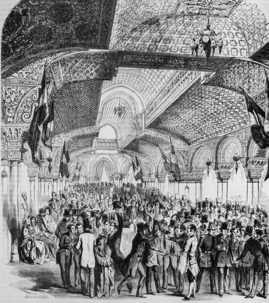 stock image L'Hotel des Princes, table of Paris by Edmond Texier, Publisher Paulin and Le Chavalier 1853