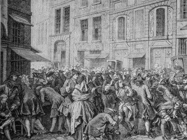 Rue Quincampoix, 1672-1792 Agiotage, Fransa Tarihi Henri Martin, FURNE EDITOR 1850