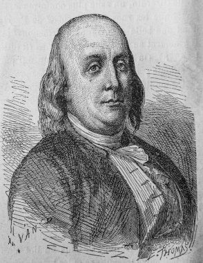 Franklin, 1672-1792, Henri Martin 'in Fransa Tarihi, Editör Furne 1850