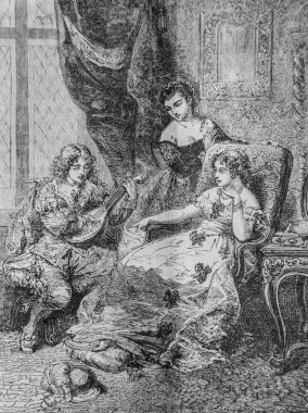 Le Mariage de Figaro, 1672-1792, Fransa Tarihi Henri Martin, Editör Furne 1850