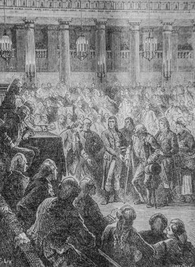 Fransa dekanı, Henri Martin 'in 1672-1792 tarihli Fransa Tarihi derlemesini düzenledi.