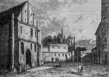 The Club des Cordeliers, şimdi Musee Dupuytren, 1672-1792, Henri Martin 'in Fransa Tarihi, Furne Yayımcısı 1850