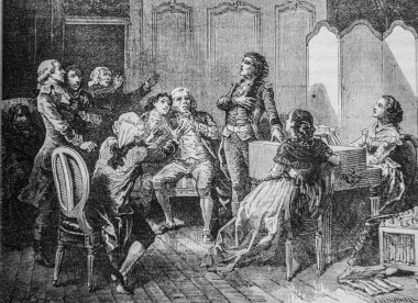 La Marseillaise, 1672-1792, Fransa Tarihi Henri Martin, FURNE PUBler 1850