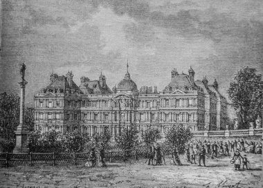 Palais du Lüksemburg, 1792-1804, Fransa Tarihi Henri Martin, Editör Furne 1850