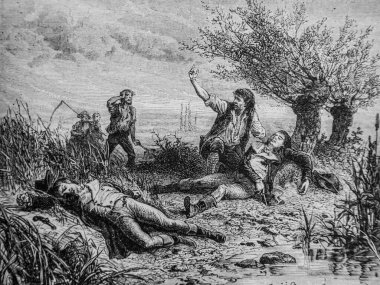 Buzot and Petion 'ın Ölümü, 1792-1804, Henri Martin' in Fransa Tarihi, Editör Furne 1850