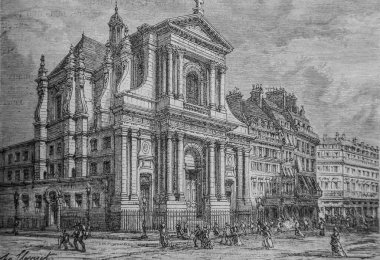 Oratory Kilisesi, 1792-1804, Fransa Tarihi Henri Martin, Editör Furne 1850