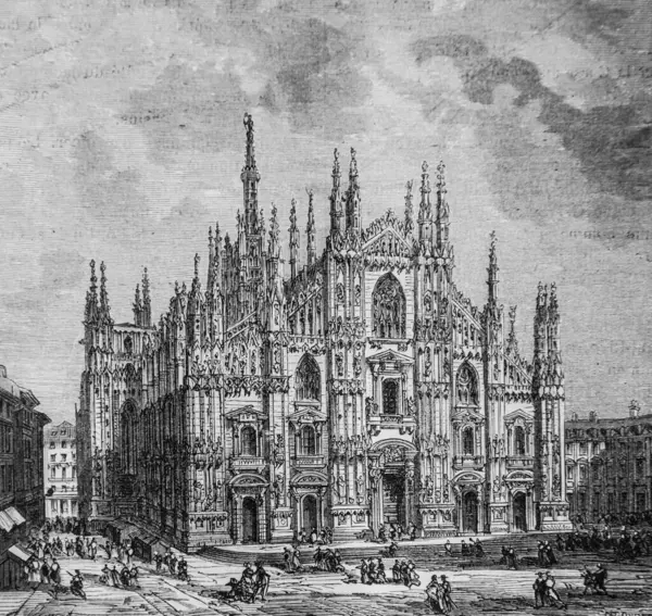 Milan Katedrali, 1792-1804, Henri Martin 'in Fransa Tarihi, Editör Furne 1850