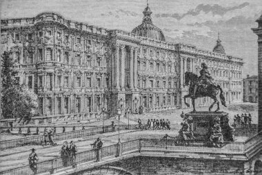 Berlin, Chateau Royal, 1804-1832 Fransa Tarihi Henri Martin, Editör Furne 1880