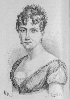 Hortence Debeauharnais, 1804-1832 Fransa Tarihi Henri Martin, Editör Furne 1880