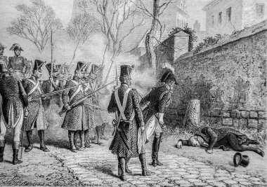 Mareşal Ney 'in Ölümü, 1804-1832 Fransa Tarihi Henri Martin, Editör Furne 1880