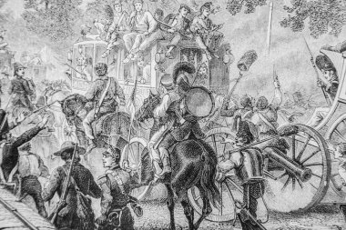 Paris Marşı Rambouillet, 1804-1832 Fransa Tarihi Henri Martin, Editör Furne 1880