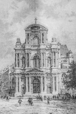 Saint Gervais Kilisesi, 1832-1867, Fransa Tarihi Henri Martin, Editör Furne 1880