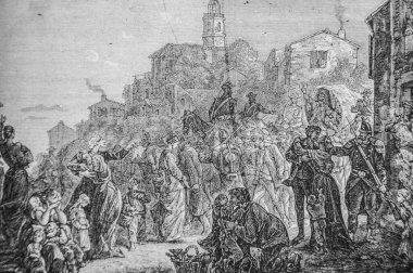 1832-1867 yıllarında sürgün edilmek üzere Fransa 'dan ayrılan sütun Henri Martin tarafından yazılmış, editör Furne 1880