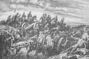 Fransız birliği Decime, 1832-1867, Fransa Tarihi Henri Martin, Editör Furne 1880