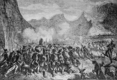 Millesimo Savaşı, yeni ulusal ansiklopedi Maurice Lachatre, Docks Yayımcısı, 1870