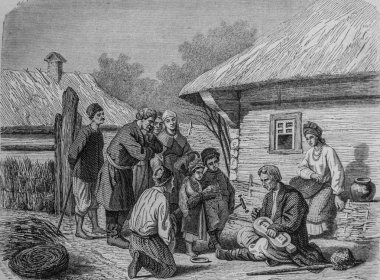 Rusya 'daki eski oyuncu, Maurice Lachatre' nin yeni ulusal ansiklopedisi, Docks Publisher of the Lbrairie, 1870