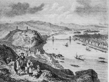 BUDE VE PERTH, resimli dergi, editör Edouard Charton, 1860