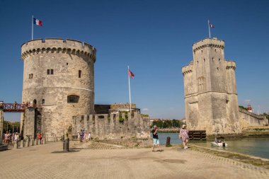 La Rochelle in charente marine in France
