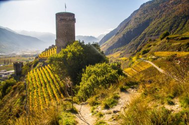 İsviçre 'de valais' de.