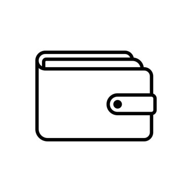 Minimalist ve Modern Cüzdan Simgesi