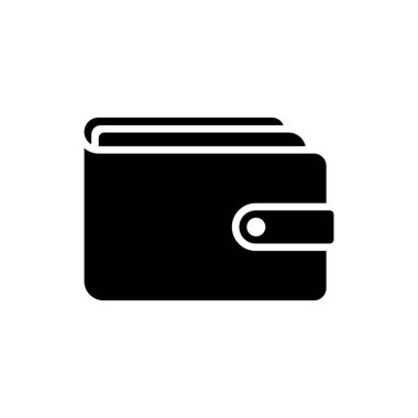 Crisp çizgileri simgesi olan modern cüzdan