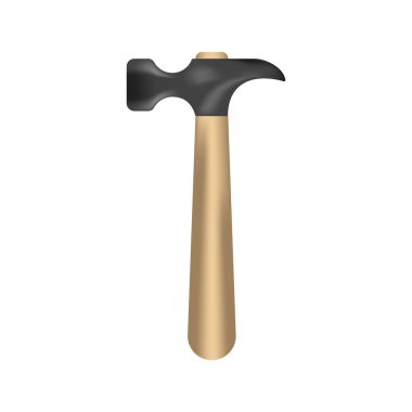 Essential Construction Classic Claw Hammer clipart