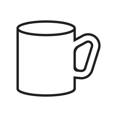 Minimalist Klasik Kupa Çizgisi Sanat İllüstrasyonu