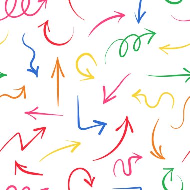 Hareketsiz Renkli Oklar