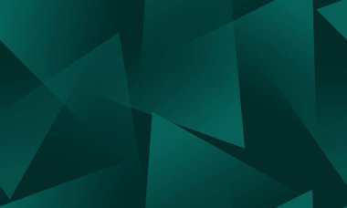 Soyut yeşil zümrüt üçgen yüzeyler arka plan