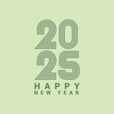 Mutlu yıllar 2025 selamlama arkaplanı