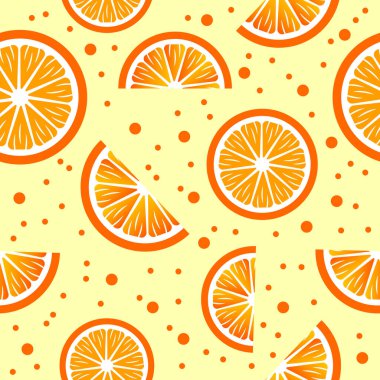 Taze Turuncu Düğümler Kusursuz Kalıp Arkaplanı