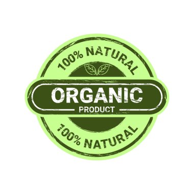 Organik Ürünler yazan bir eko-etiket, çevresi% 100 doğal. Çevre dostu markalaşma ve ürün etiketleme için mükemmel..