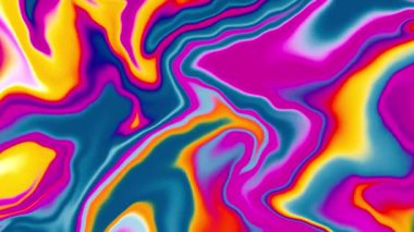 Renkli kıvrımlı sıvı mermer dokusu. Tasarım ve dekorasyon için canlı sıvı sanat.
