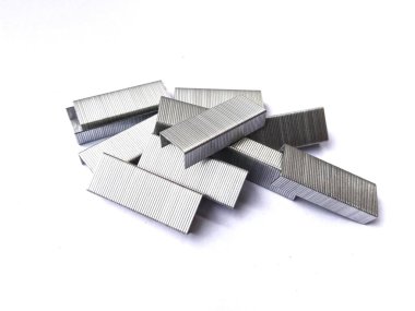 stapler refil with isolated white background